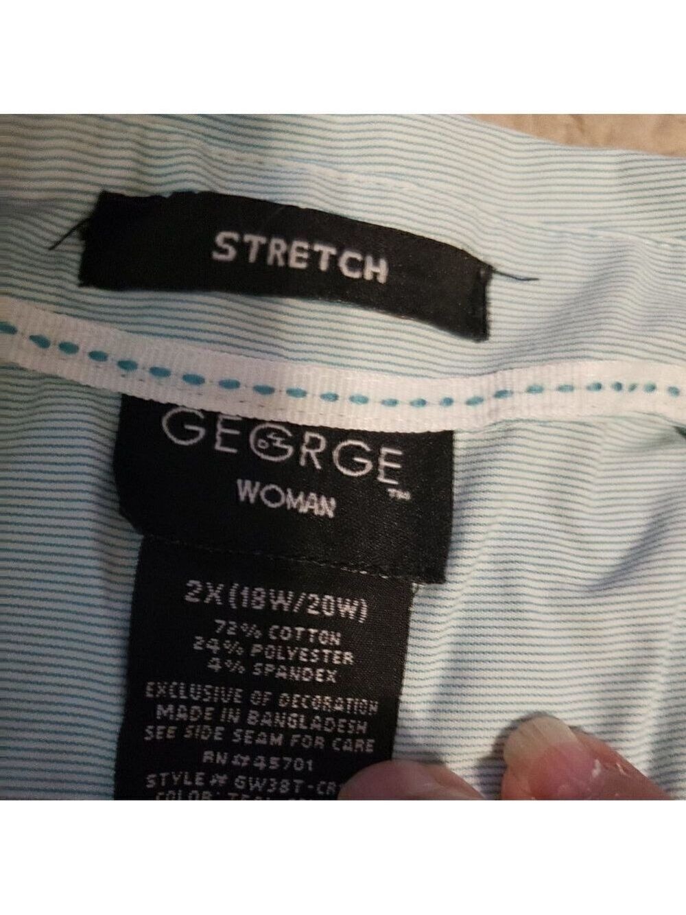 George Woman Button front Blouse - Picture 3 of 6